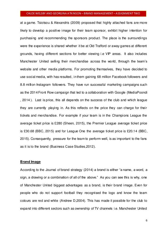 essays about brand names